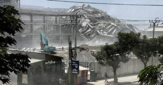 7.7 magnitude earthquake hits Myanmar, shakes buildings in Bangkok