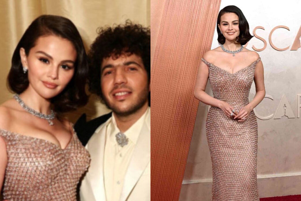 Benny Blanco says Selena Gomez deserves a medal for carrying 35-Pound Oscars dress
