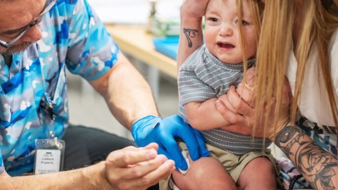 Can young children get an early dose of the MMR shot?