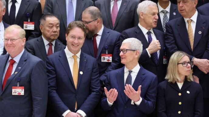 China promises CEOs stability ahead of Trump's tariff moment of truth