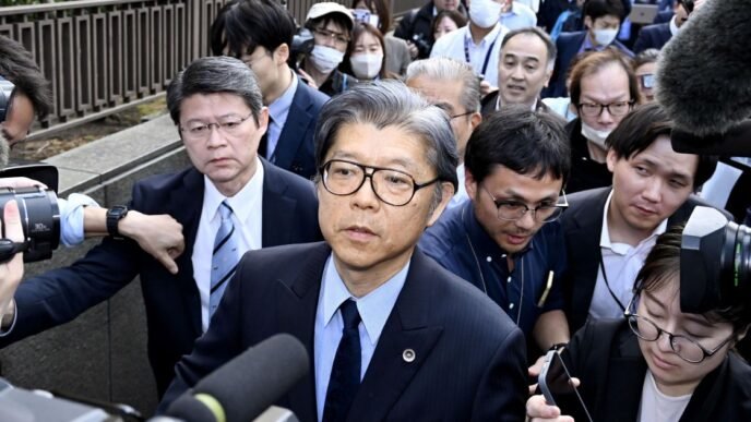Court in Japan orders the dissolution of the Unification Church