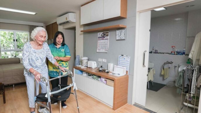 Elderly care home sector booms in aging Thailand