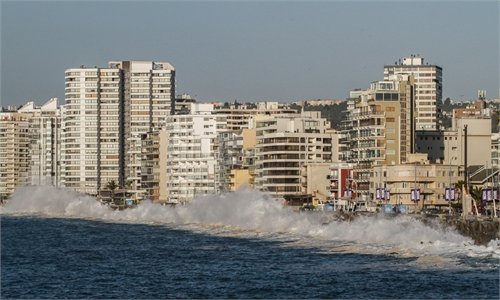 High waves - Global Times