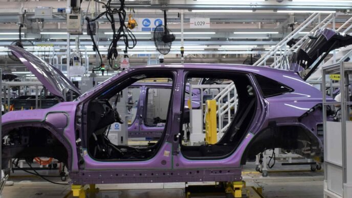 Honda embraces AI, robots at China EV plant to slash staffing