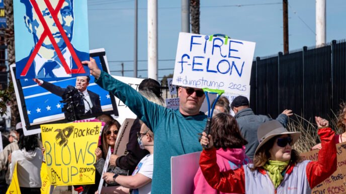 Hundreds of anti-Elon Musk protests planned at Tesla dealerships