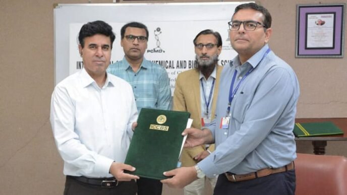 ICCBS–Karachi University and Indus Hospital Sign MoU    