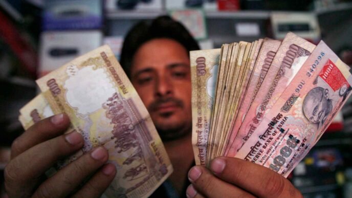 India rupee erases year's losses as investors return and tariffs loom
