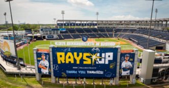 Inside the Tampa Bay Rays' rush to transform a spring training field to an MLB ballpark