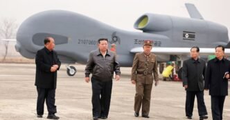 Kim observes tests of North Korea’s new reconnaissance and attack drones