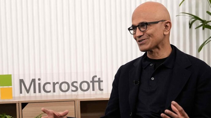 Microsoft mulls developing own high-end generative AI: CEO Nadella