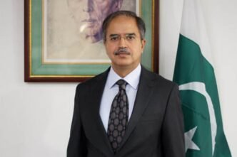 National flag hoisted at Pakistani Mission to mark Pakistan Day