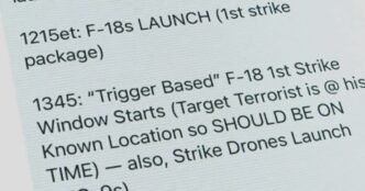 Newly revealed texts from group chat about Yemen strikes