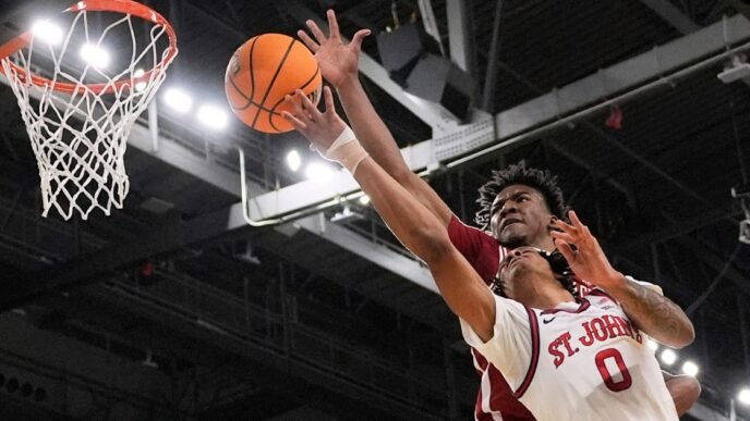 No. 2 St. John's eliminated by No. 10 Arkansas in first major upset of NCAA Tournament