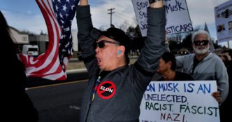 Over 200 'Tesla Takedown' protests planned this weekend after violent incidents