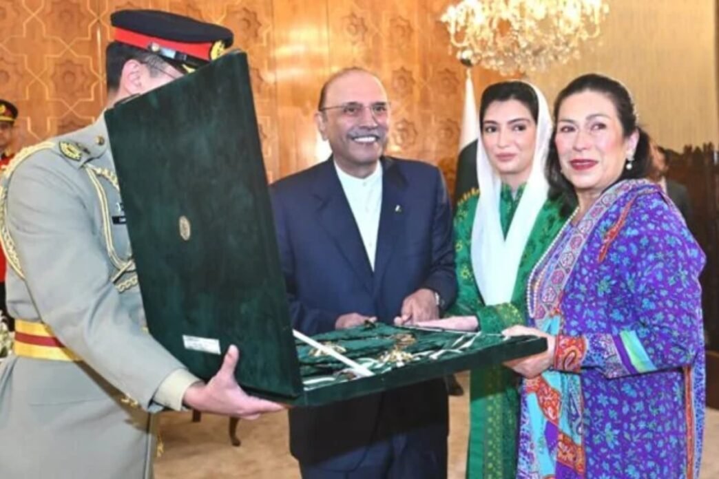 President Asif Zardari confers civil awards upon 69 recipients