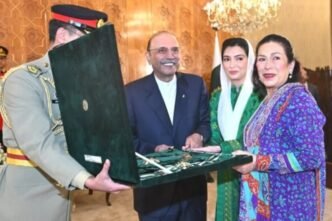 President Asif Zardari confers civil awards upon 69 recipients