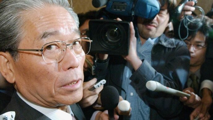 Scandal-hit Fuji Media faces uncertain future as longtime exec exits