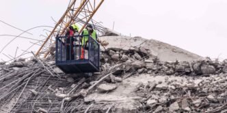 Shares of Thai firm building tower that collapsed in quake fall 27%