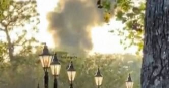 Smoke plume over Disney World was caused by a walk-in cooler that caught fire