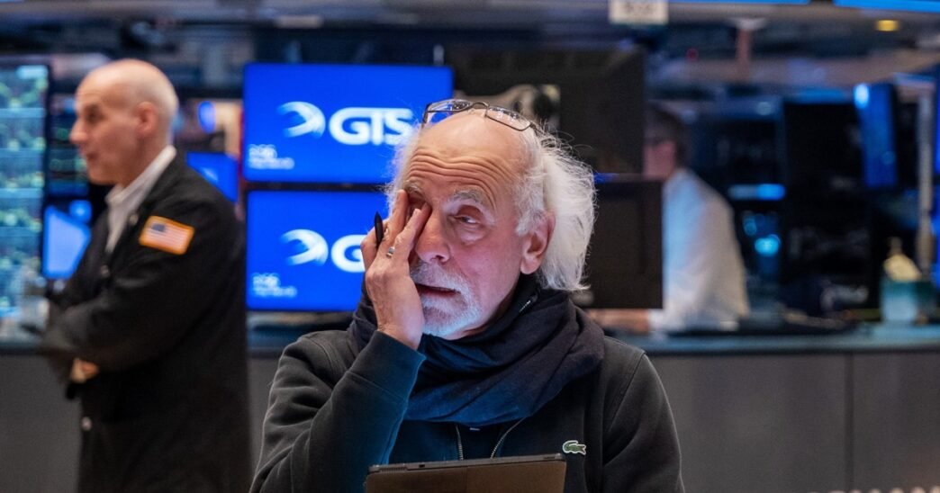 Stocks pare losses as nervous investors brace for Trump's 'Liberation Day' tariffs