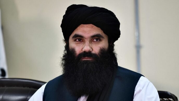 The U.S. has lifted bounties on Sirajuddin Haqqani and other senior Taliban officials, Kabul says