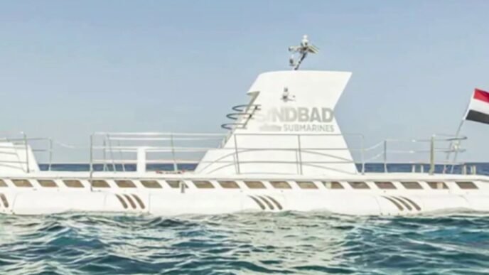 Tourist submarine sinks in Red Sea killing several people