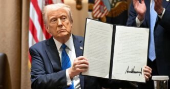 Trump signs executive order requiring proof of citizenship to register to vote in federal elections