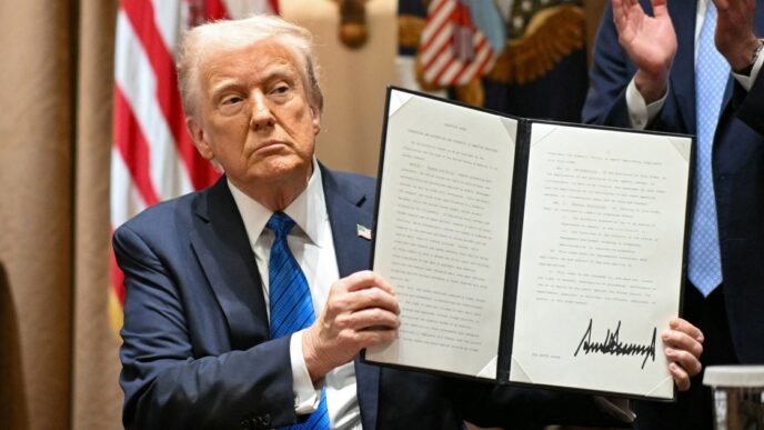 Trump signs executive order requiring proof of citizenship to register to vote in federal elections