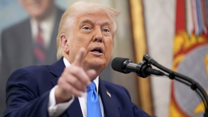 Trump speaks on pulling Stefanik's U.N. ambassador nomination
