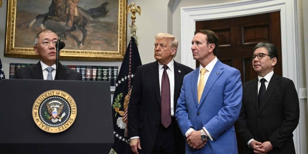 Trump touts Hyundai's $21bn U.S. investment as result of tariff policy
