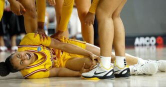 USC star JuJu Watkins carried off injured in Trojans' game against Mississippi State