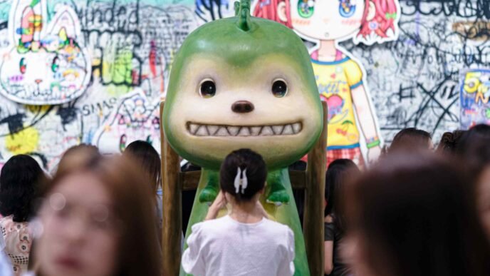 Worlds within worlds: Hong Kong's 'Super March' art extravaganza