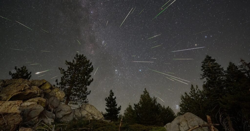 Annual Lyrid meteor shower peaks overnight Monday