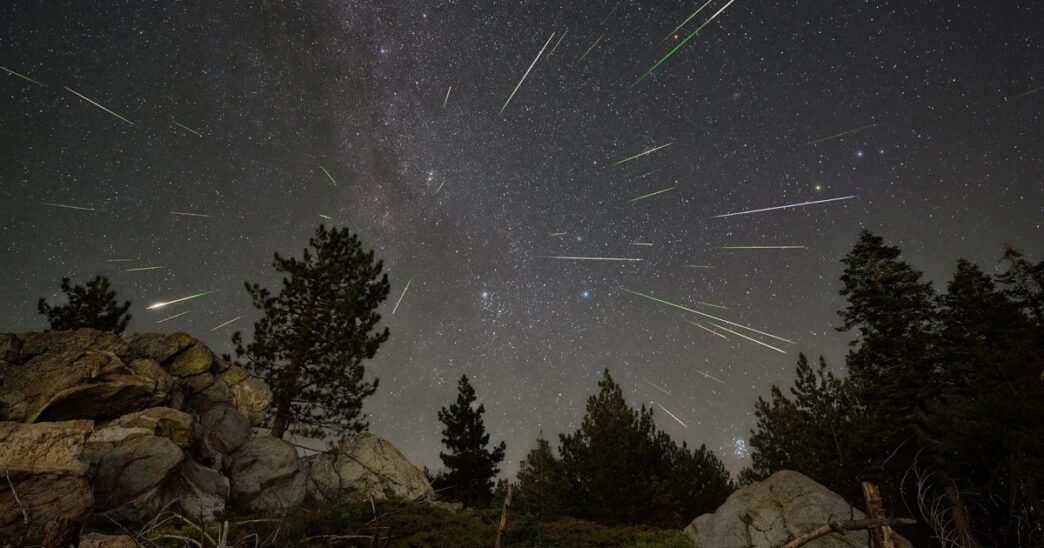 Annual Lyrid meteor shower peaks overnight Monday