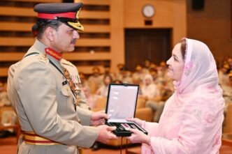 COAS confers military honours on officers, soldiers of Pak Army