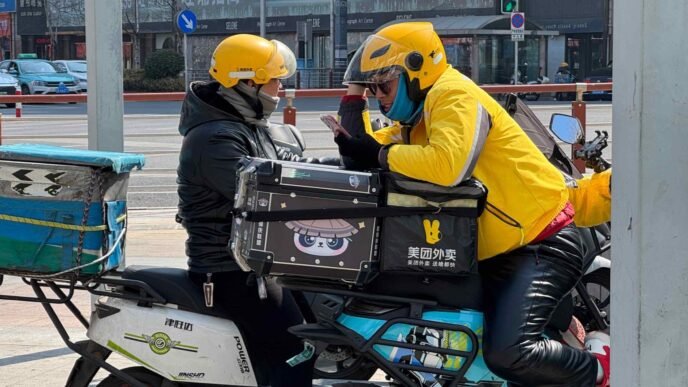 China authorities rush to improve conditions for delivery workers