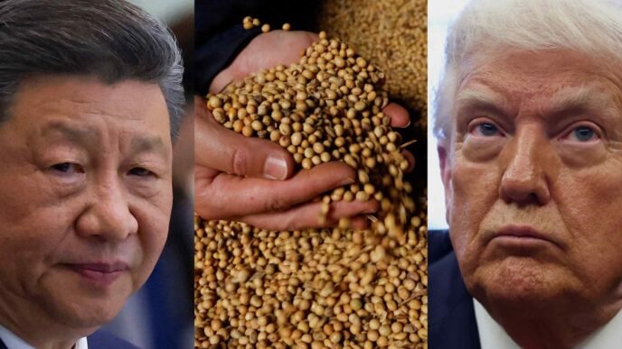 China halted orders for U.S. soybeans and corn before tariff escalation