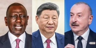 China woos trade war 'circle of friends' as Kenya, Azerbaijan leaders visit
