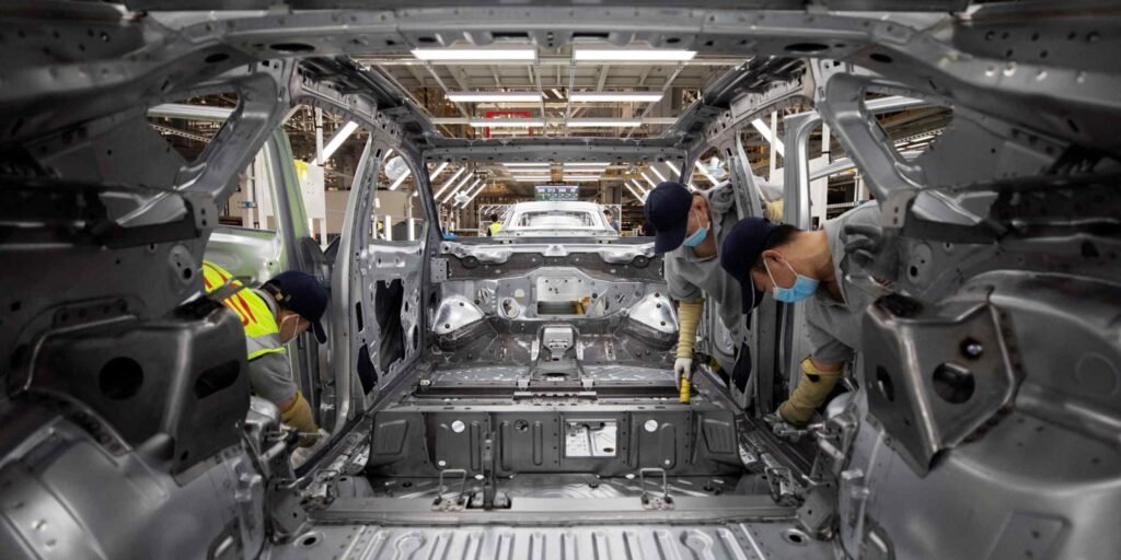 China's factory activity contracts in April as US tariffs hurt orders