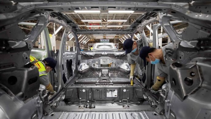 China's factory activity contracts in April as new export orders plunge