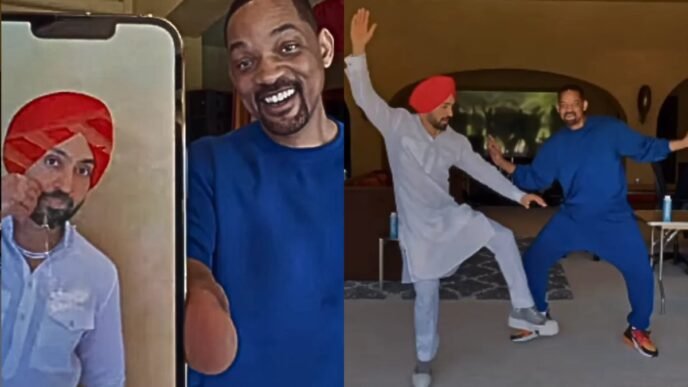 Diljit Dosanjh and Will Smith's epic Bhangra moves on 'Case' set the internet on fire