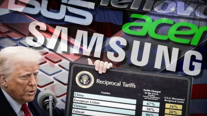 From Apple to Samsung, Trump's tariffs force supply chains to adapt -- fast