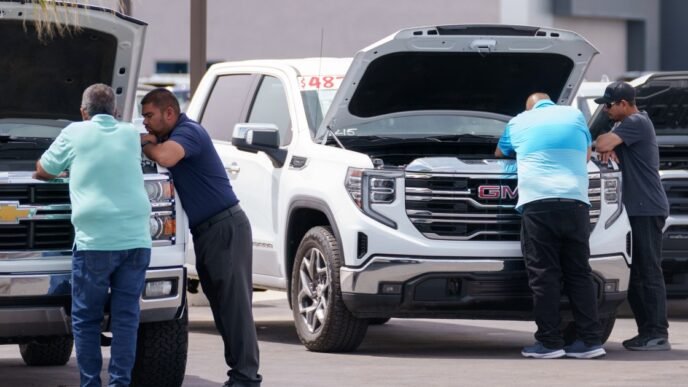 GM's first-quarter U.S. vehicle sales lead industry as automakers brace for tariffs