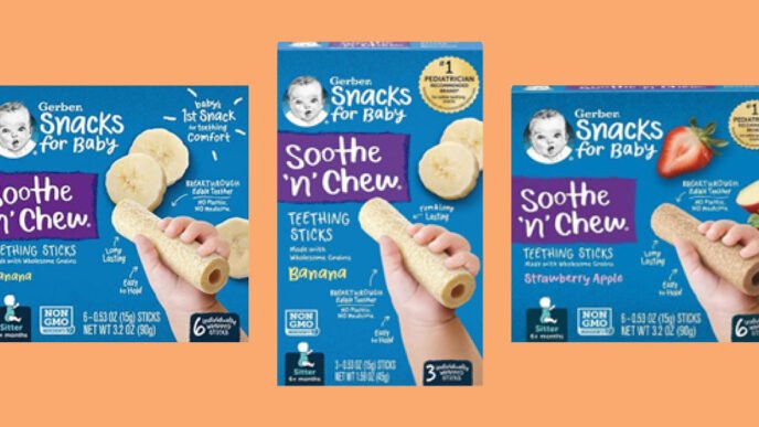 Gerber teething sticks still on shelves despite recall over choking concerns, company warns
