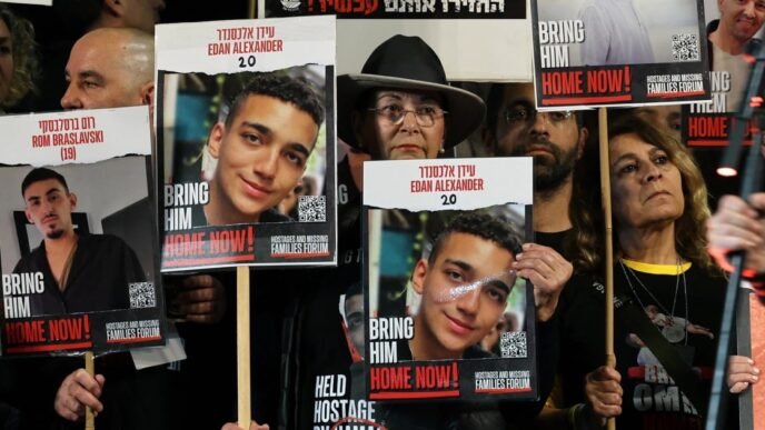 Hamas has 'lost contact' with group holding American-Israeli hostage Edan Alexander