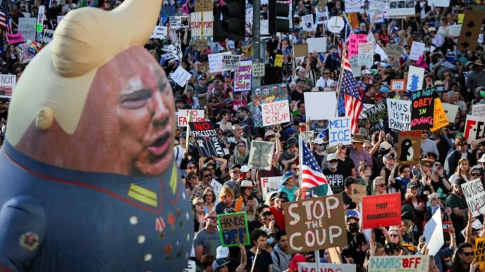 'Hands Off!' rallies across U.S. protest Trump and Musk