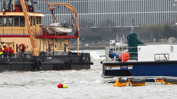 Helicopter tour company flights grounded after deadly crash in Hudson River
