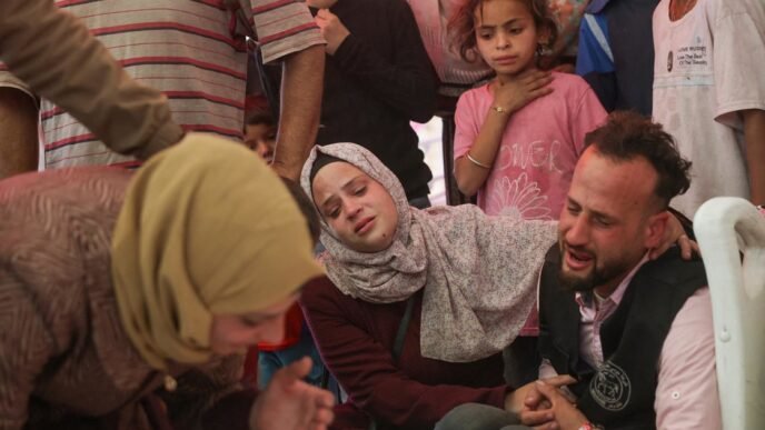 Israeli strikes hit dozens of targets in Gaza as ceasefire efforts stall