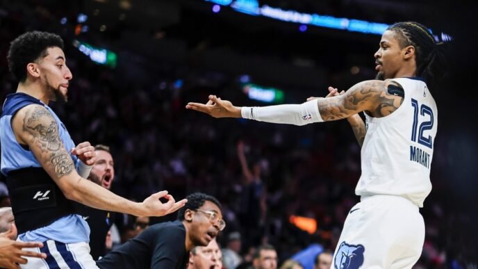 Ja Morant fined $75,000 by NBA for repeated finger gun gestures