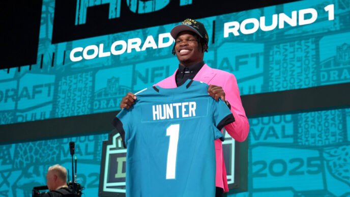 Jaguars shake up NFL draft, taking Travis Hunter with second pick after trading up